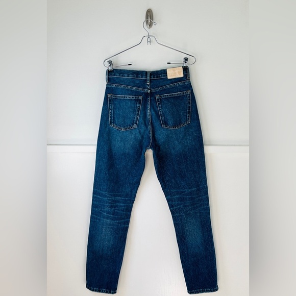 Everlane The 90s Cheeky High Rise Destructed Blue Jean - Picture 9 of 13